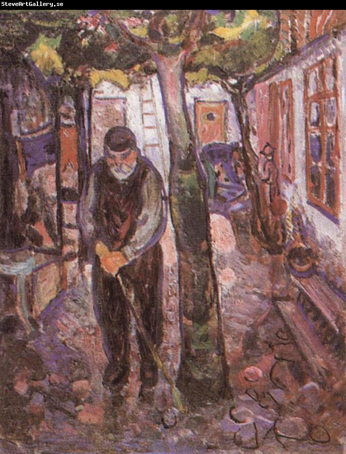 Edvard Munch The Old Man
